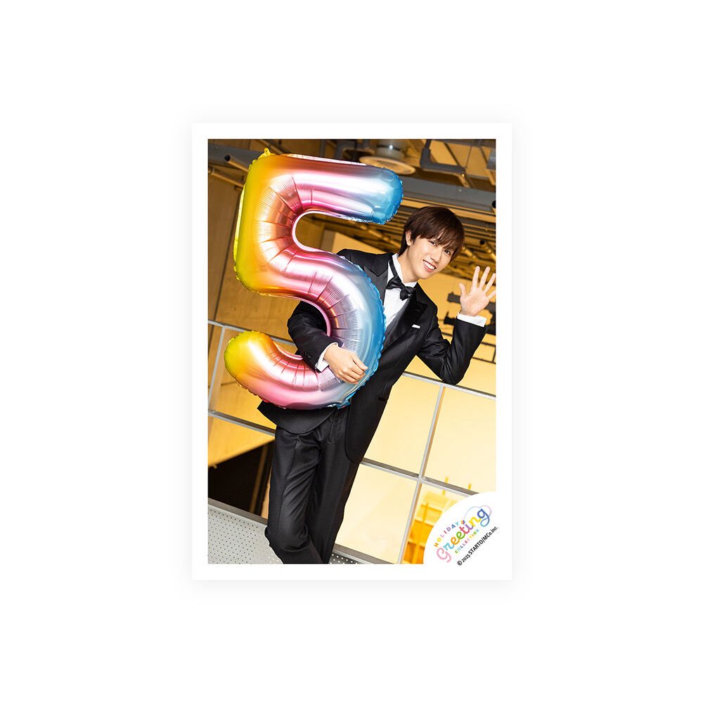 ジャニーズショップ　ジャニショ　プリクラ　Man スノーマン　阿部亮平 ファミクラストア 12/19 発売 新商品『Holiday Greeting Collection