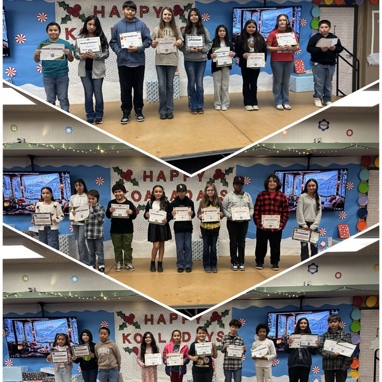 EucKoalas's tweet photo. Congratulations to our 4th - 6th grade semester awards recipients for academics and citizenships! https://t.co/VidAmPkEB9