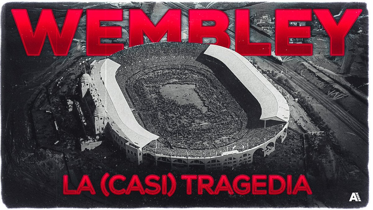 🎬 NUEVO VIDEO | WEMBLEY 1923 🤯

El día que marcó un antes y después en el fútbol inglés. Un héroe impensado evitó una de las mayores tragedias en la catedral. Así se vivió la primera final en Wembley con 250.000 personas.

👉🏻 youtu.be/IW4xs7FP3D8

📸 <a href="/IL_Graphic/">Ignacio Llompart</a>