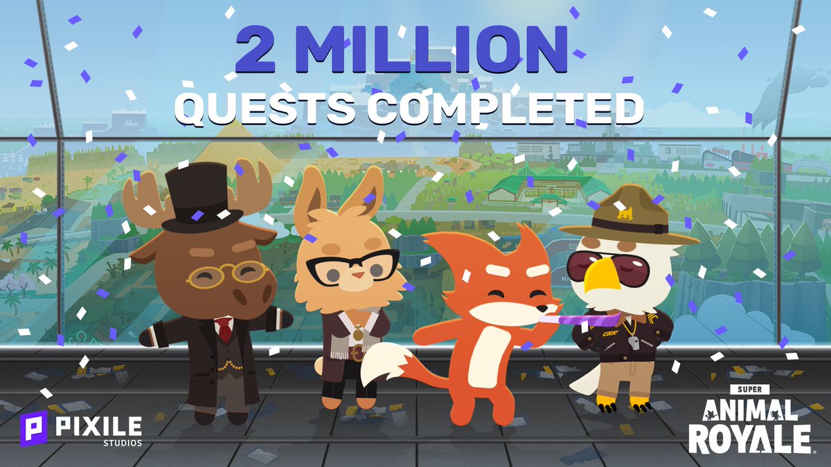 In total you've already talked to NPCs more than 10 million times, and completed more than 2 million quests for them. 🥳

Thanks for visiting our world!