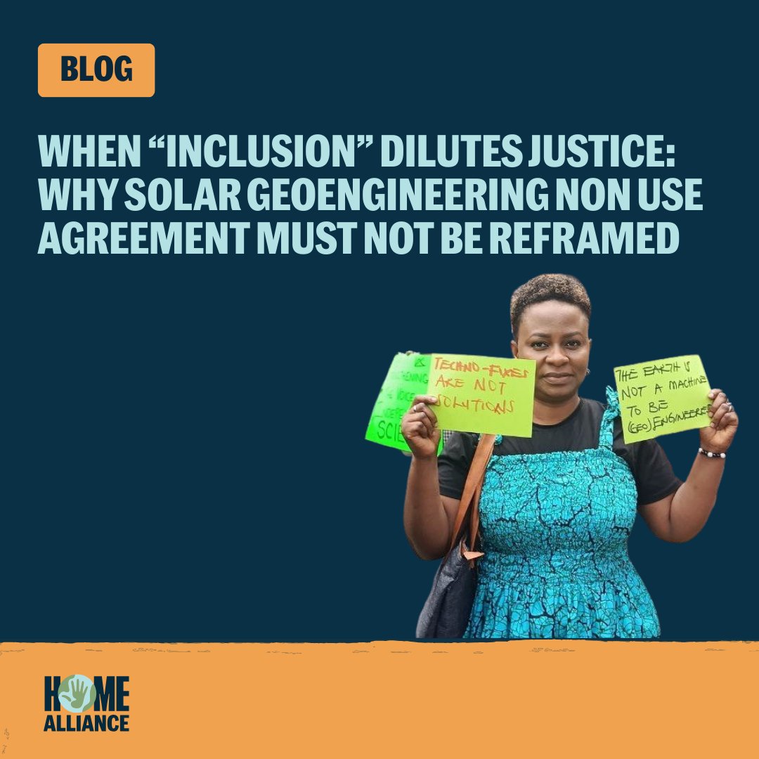 Hands Off Mother Earth! (HOME) Alliance tweet media