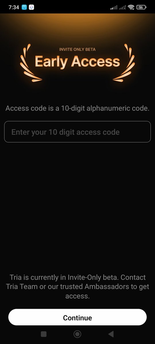How to get early access <a href="/useTria/">Tria</a>  Code?