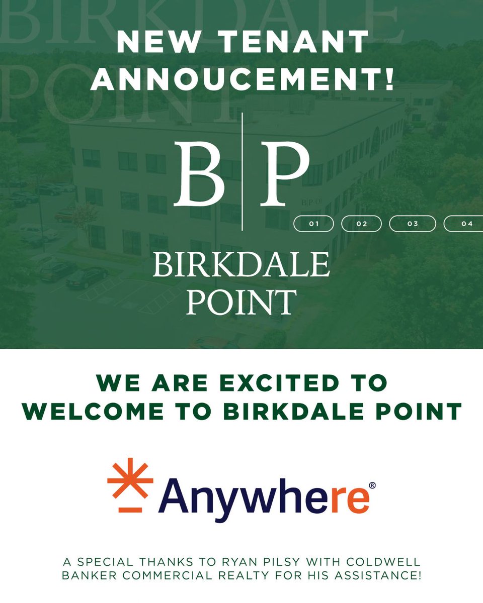 RedlineProp's tweet photo. Welcoming our newest tenant to Birkdale Point in Huntersville! https://t.co/5ACq7X1tmK