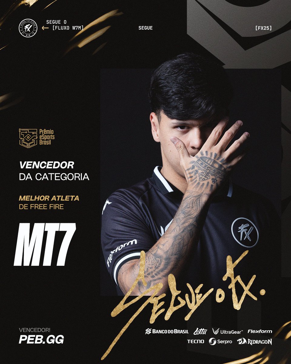 fluxogg's tweet photo. VOCÊ É GIGANTE @fluxo_mt7 👑

#PEB25 https://t.co/ZnylTXBICe