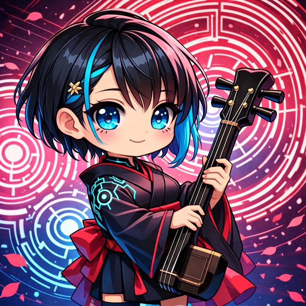 TVM802's tweet photo. chatGPTの画像生成に過去画像のリメイクをお願いしたあと、ちびキャラ化をお願いしたら…キャラの特徴をしっかり掴んでくれてて、nanoBANANAを使ってなかったのでこのキャラ一貫性凄いね！
 #chatGPT #AIart   #画像生成 #一貫性 https://t.co/C9DLeZdJ7r