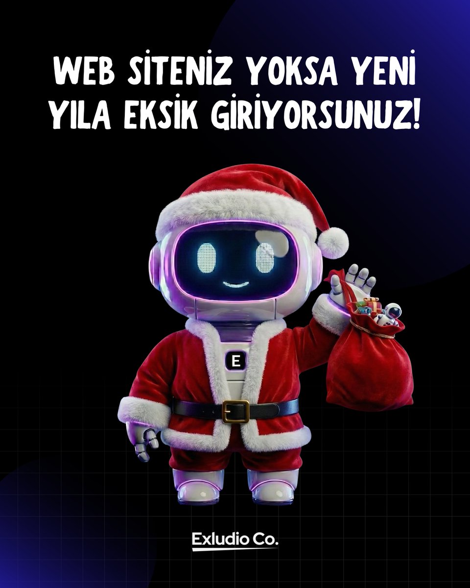 ExludioAgency's tweet photo. Web siteniz yoksa markanız dijitalde güven vermez.

Yeni yıl öncesi kurumsal web siteleri 48 saat, e-ticaret siteleri 120 saat içinde yayında.

Yeni yıla güçlü bir dijital vitrinle girmek isteyenler için bize DM yoluyla ulaşabilirsiniz!

#Exludio #WebSitesi #ETicaret https://t.co/PRoMsGvQ5e