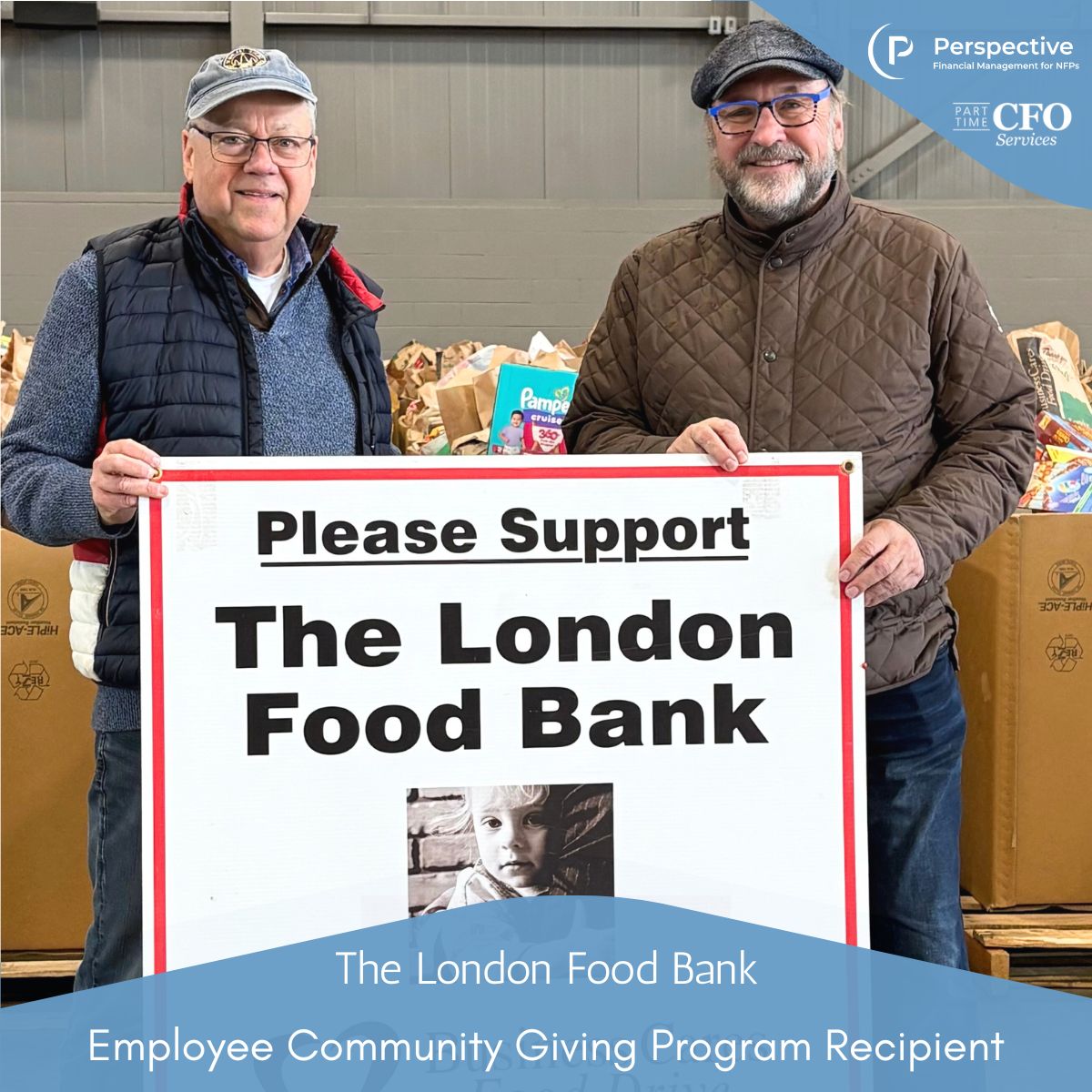 PTCFO's tweet image. We’re proud to support the London Food Bank &amp;amp; the London Community Foundation through our Employee Community Giving Program this holiday season! Both do incredible work strengthening their communities.
#givingback #strongcommunities