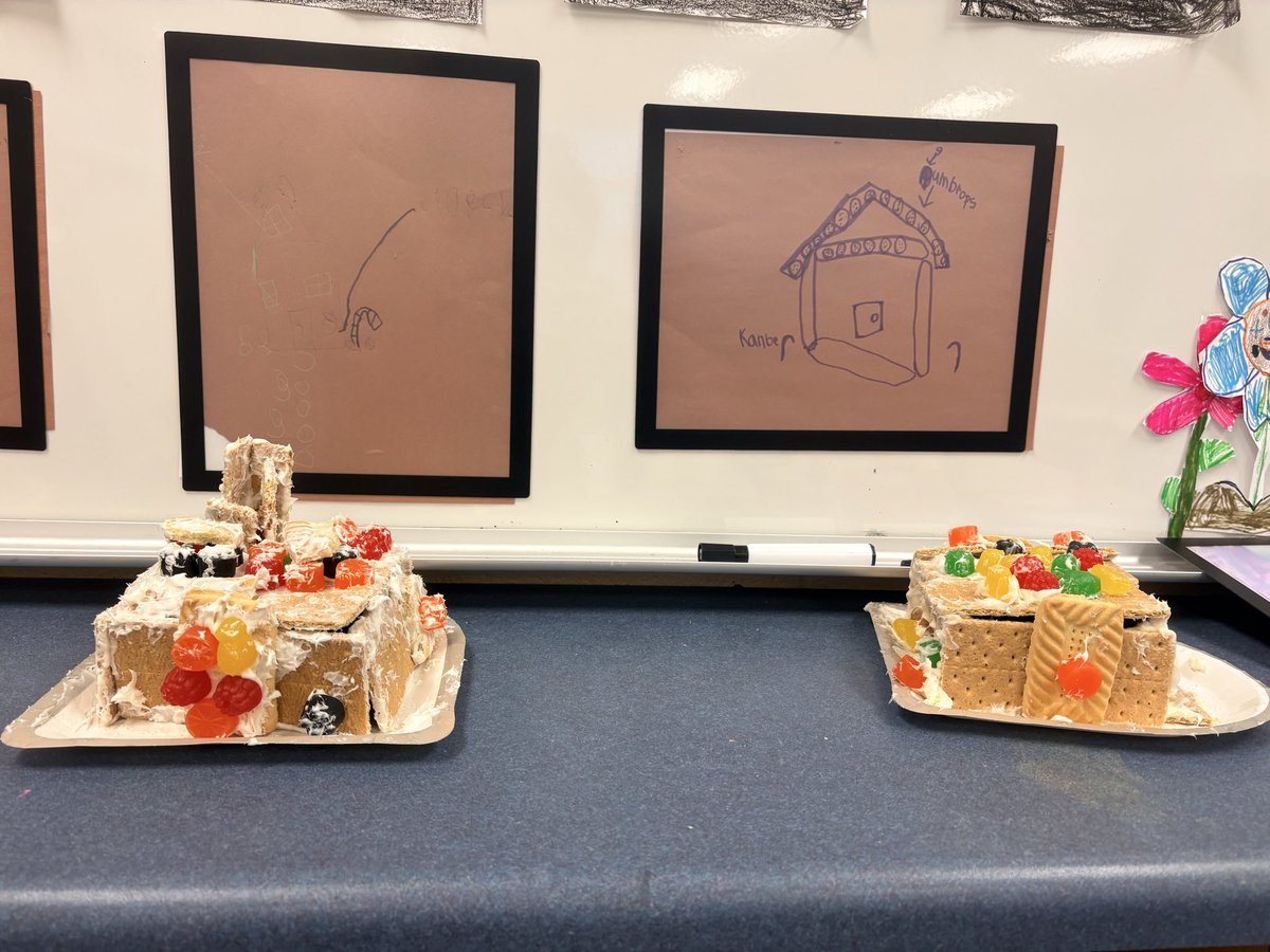 Students worked hard today to create gingerbread houses! They collaborated on their steps using sequencing, created a design and brought it to life! I love watching their creativity grow <a href="/shcsparis/">Sacred Heart, Paris</a>