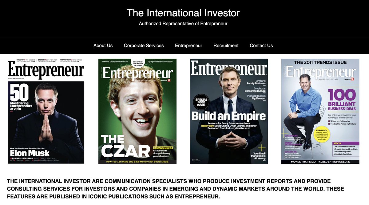 37da's tweet image. オンラインで5000万読者を誇る欧米最大級の投資家向けメディアEntrepreneur誌に取材されました。発刊50周を誇る歴史と権威があるメディアだそうです。デュアルゴールドトレジャリー戦略について説明しました。中東だけではなく、欧米向けのIRも強化していきます。