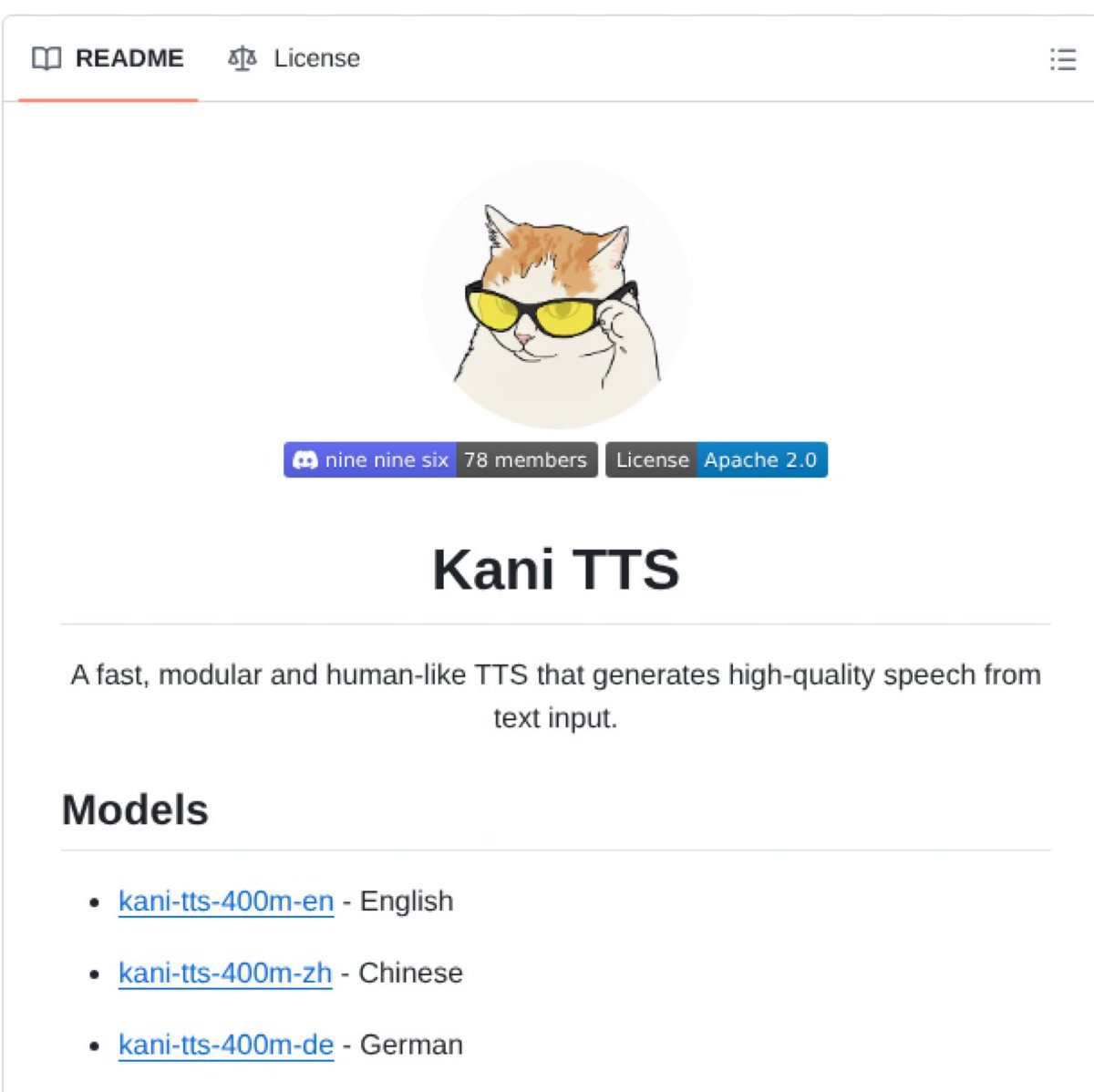 defoemark's tweet image. I made a modular text to speech system with multi-lingual support

local &amp;amp; runs on any hardware

50,000 downloads so far!

github.com/nineninesix-ai…