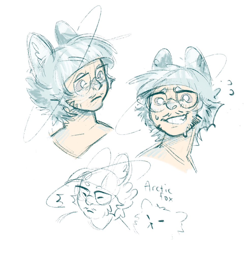 MMoccachino's tweet image. Slowly redesigning my guys, so have arctic fox ura and walrustune ^^
I might change Neptunes colours more in the future tho hmmm #solarballs