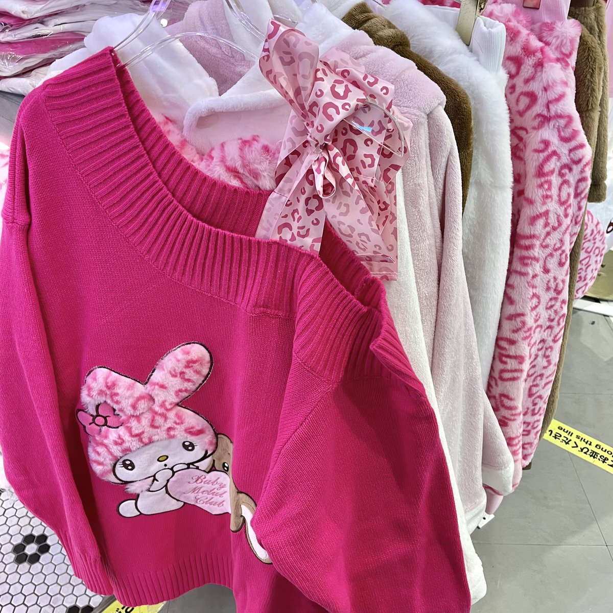 109のSPINNSで 「Babymetalclub×マイメロディ、シュガーバニーズ