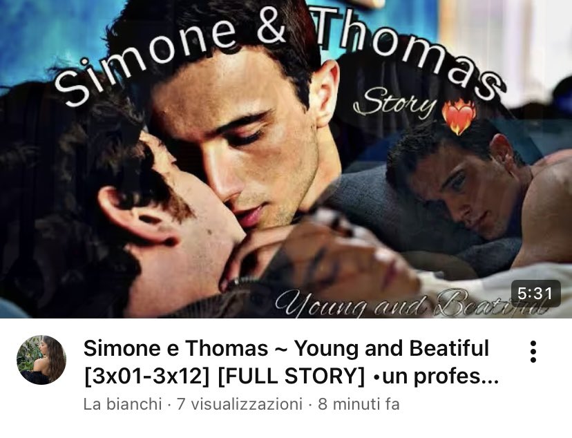 Simonalabianchi's tweet image. Piango raga, hanno pubblicato e racchiuso in un video, tutta la storia dei thommone in un favoloso capolavoro. #unprofessore3