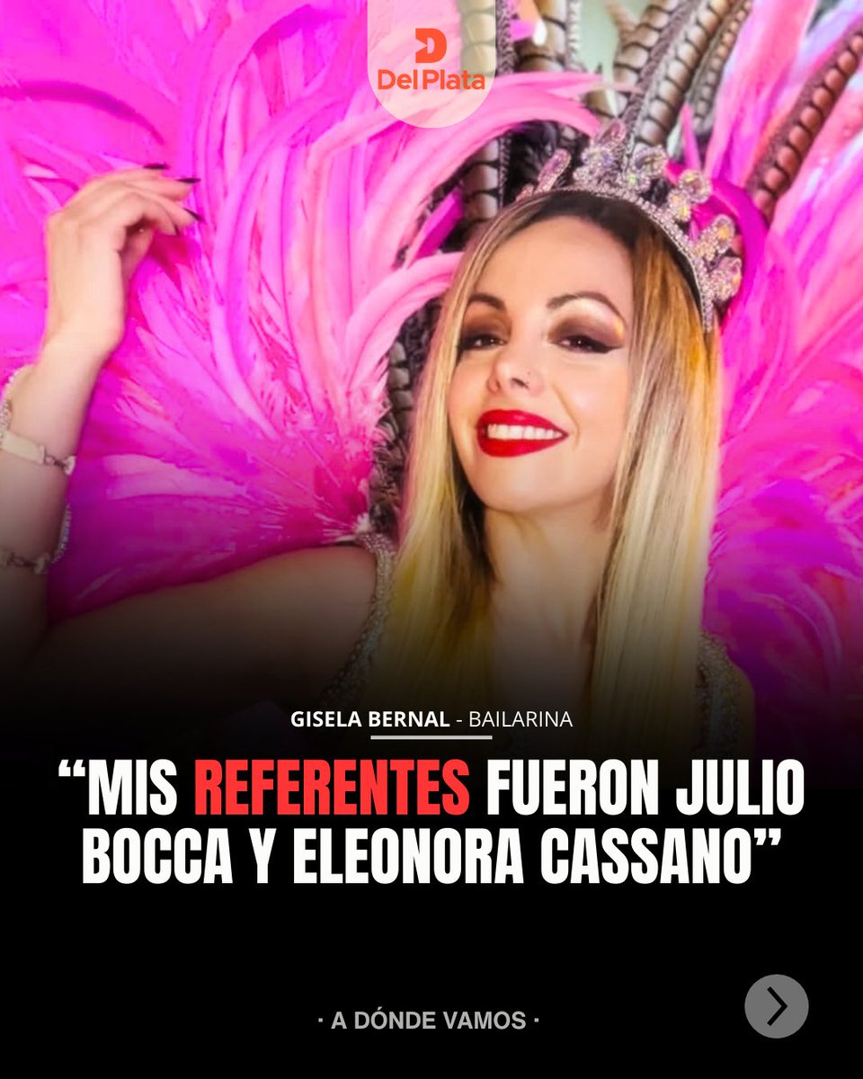 RadioDelPlata's tweet photo. 🚨"MIS REFERENTES FUERON JULIO BOCCA Y ELEONORA CASSANO", Gisela Bernal, bailarina, en a dónde vamos por #RadioDelPlata. 

#GiselaBernal #Bailarina #Baile #JulioBocca #EleonoraCassano https://t.co/L5N38okxZy