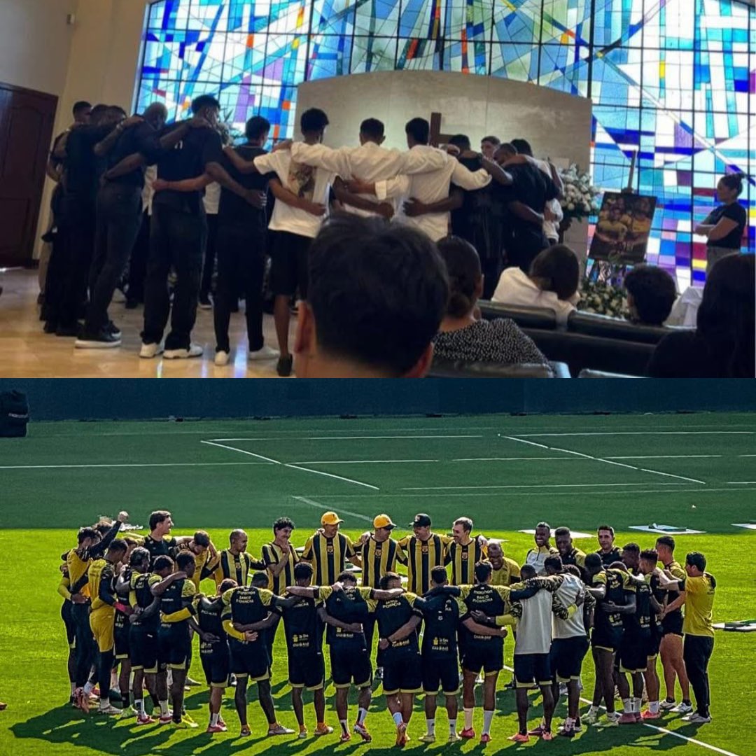 El último adiós a Mario Alberto Pineida, acompañado por sus compañeros. 🕊️🙏