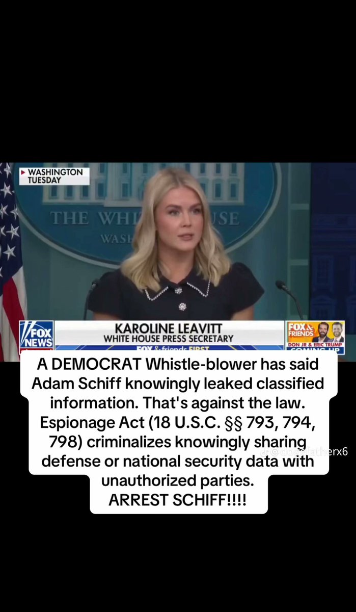 baker_girlie's tweet image. We demand Adam Sciff be indicted. No one is above the law. 
@POTUS @AGPamBondi