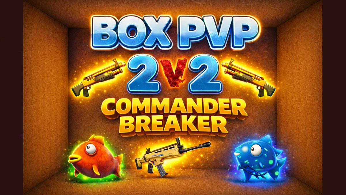 DangerMobProduc's tweet photo. 7572-7530-1729
This is NOT a normal Box PvP 👀
Floor Breaker Commander Mode drops players in stages, forcing clutch 2v1 fights and fast decisions 🧠📦
Gold Pump on the line 💥
100 rounds. Equal loadouts. Ranked progression 📈
Perfect grind map 🔥
#Fortnite #CreativeMaps #BoxFights #FNCompetitive #DiscoverFortnite