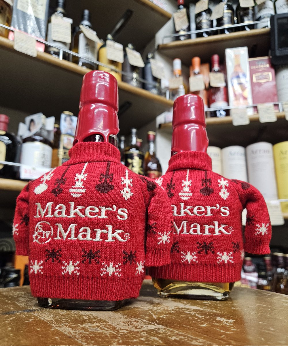 メーカーズマーク クリスマス セーター プレミアムバーボンウイスキー