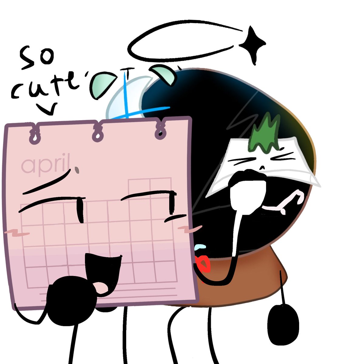 Freya__187's tweet image. Bad april bad april! Shoo shoo! go away!

(Sprays at him)

#rftk #raceforthekeys #osctwt