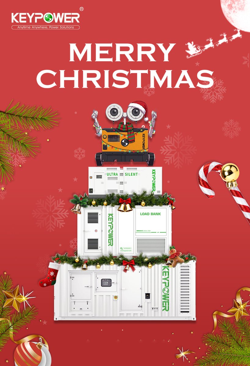 🎄Reliable Power, Joyful Holidays.🎄
#MerryChristmas from the #KEYPOWER team! Thank you for trusting us to be your power partner throughout the year. 
Wishing all our global partners and friends a high-voltage holiday season and a bright New Year! #MerryChristmas2025