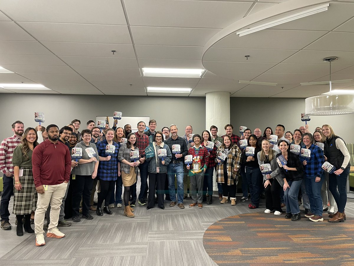 LtGovFlanagan's tweet image. We’re two weeks out from launching our Paid Leave program that will strengthen families, support employees, and make Minnesota an even better place to live, work, and raise a family.

I stopped by to thank the employees working to prepare and implement this wonderful program.