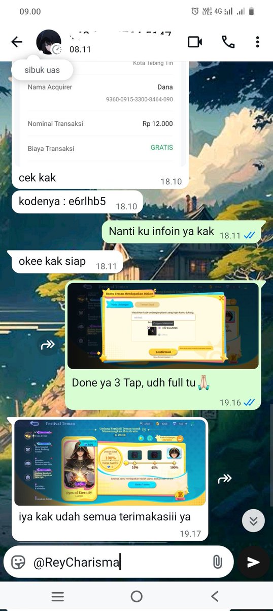 Rey || Open Tap Callback Ml 25K tweet media