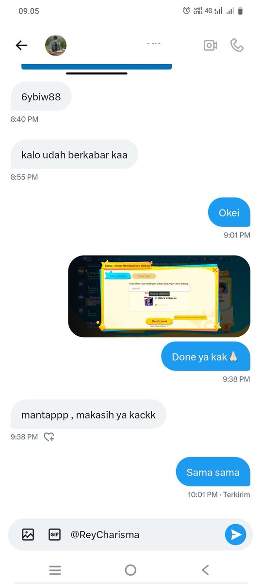 Rey || Open Tap Callback Ml 25K tweet media