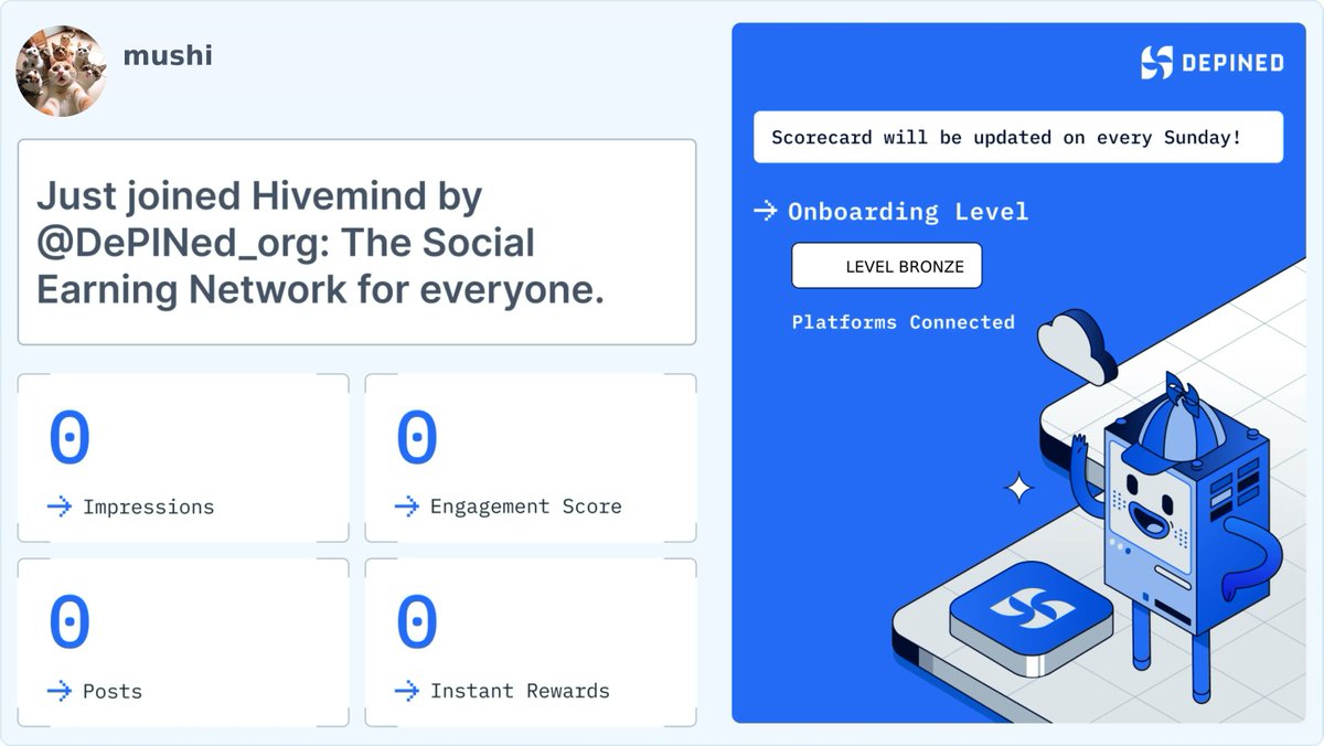 hsu_yee24509's tweet image. Hey! 👋 I just joined Hivemind by DePINed — a platform where you can earn rewards for your social engagement!

Check it out and start earning 🚀
👉 hivemind.depined.org

#DePINed #Hivemind #WebPerfect #WebPersisting #ObviousAdvantages
