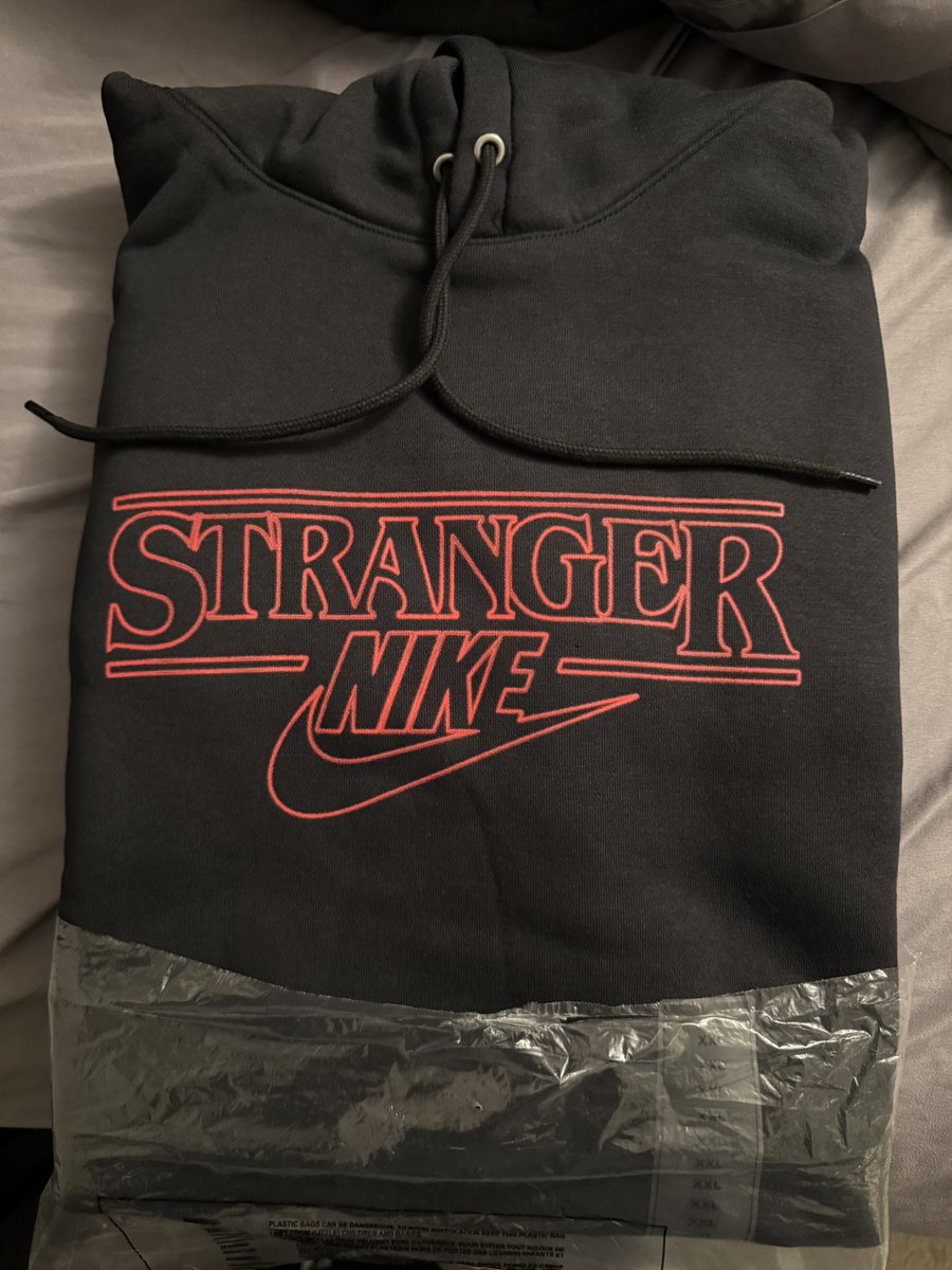 stranger things nike hoodie