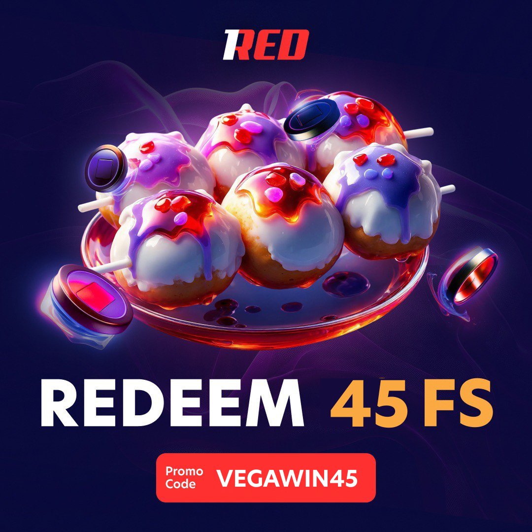 😱 NEW NO-DEPOSITS DROPPED 

VEGAWIN45 just dropped on 1Red — 45 FREE SPINS on Book of Odin with no deposit needed 🎰

🚨 Locked for the regulars: only players who deposited at least once can redeem it.
Blink and you miss it: only 100 activations total 

Type VEGAWIN45, grab your
