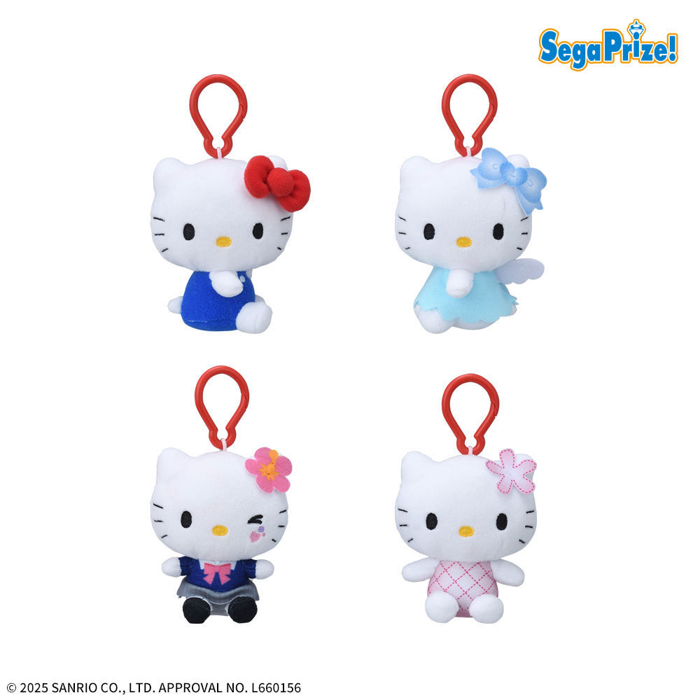 プライズ】 カラビナ付き「ハローキティ」のマスコットが12月19日より