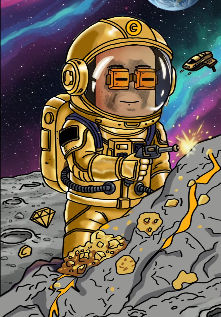 zelarnzdo005's tweet photo. MY ENTRY. 

No wonder why $GODL is taking to the MOON 🚀
The @GODLsupply warrior is mining literally on the MOON 🚀

BULLISH @GODLsupply @juntdoe ✨ https://t.co/iL7i9Ef0oF