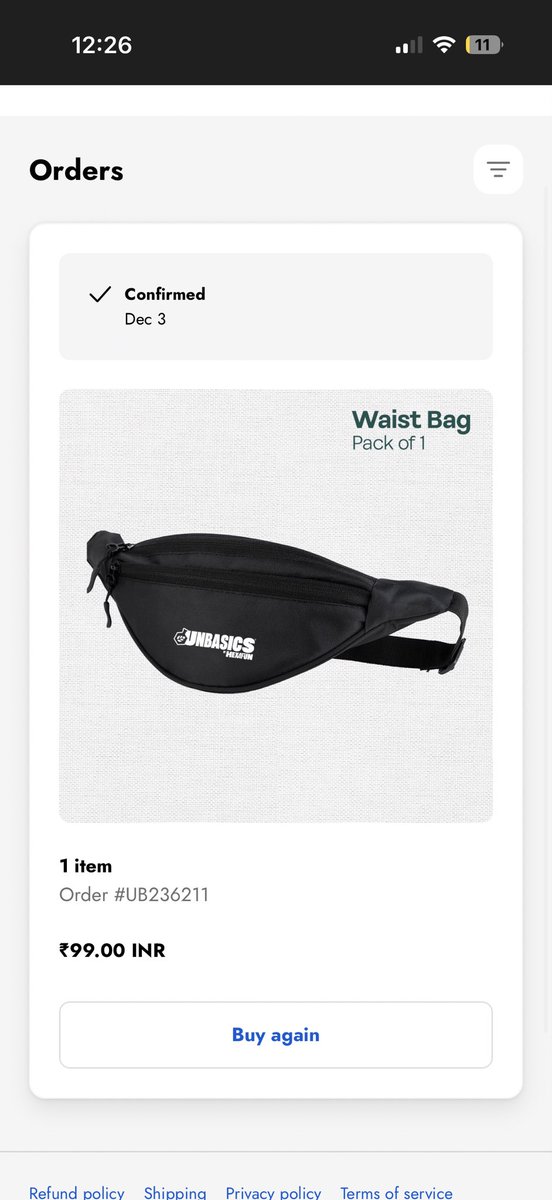 crazithakur's tweet photo. @CRED_club why you guys promoting hexafun, sadly it cannot get its shopping / CredStore in order. An order made on 03 oct- Unbasics by #hexafun - backpack - has not been delivered. No tracking has been shared! #Shameful to say the least. @kunalb11 https://t.co/N5uDljVGzy