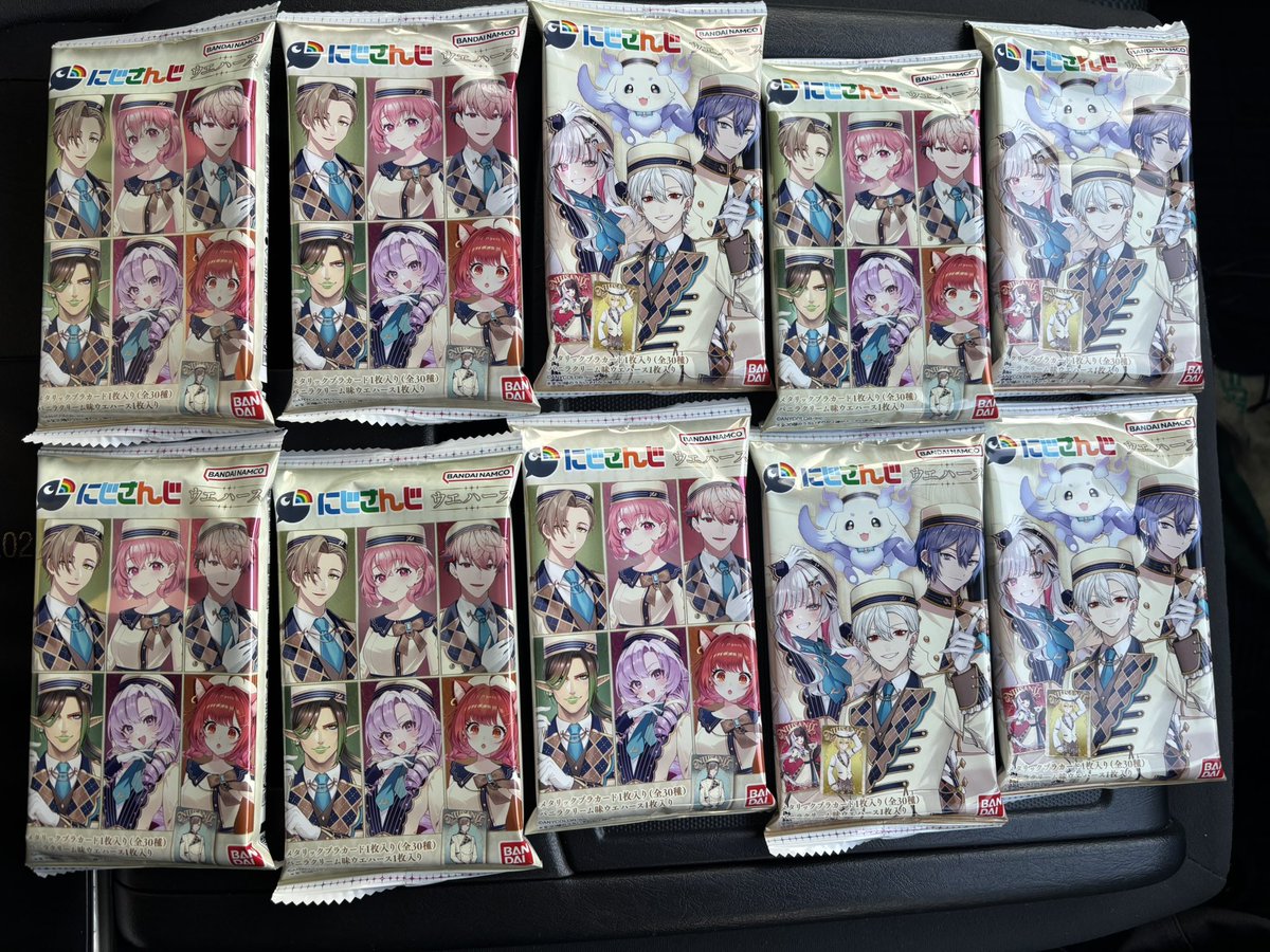 大量のウエハースっていうのを度々見かけて謎に思ってたが、この写真で