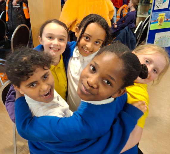 cardiffcouncil's tweet photo. Schools Linking is one of five charities featured in The Guardian’s 2025 Annual Charity Appeal, celebrating organisations that bring ‘Hope’ to communities across the UK. Read more about the project linking 12 Cardiff schools: https://t.co/2YU6CjJr4Z #Cardiffschoolslinking https://t.co/AxSrsGhTgR