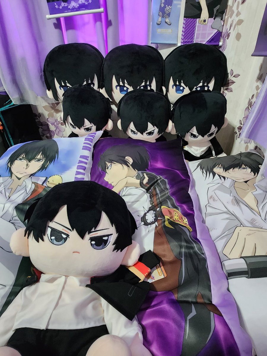 อยู่แบบเบียดเสียดกะคุณฮิบาริ🤣🤣🤣ต้องขยายห้องละไม่งั้นไม่มีที่นอนจริง