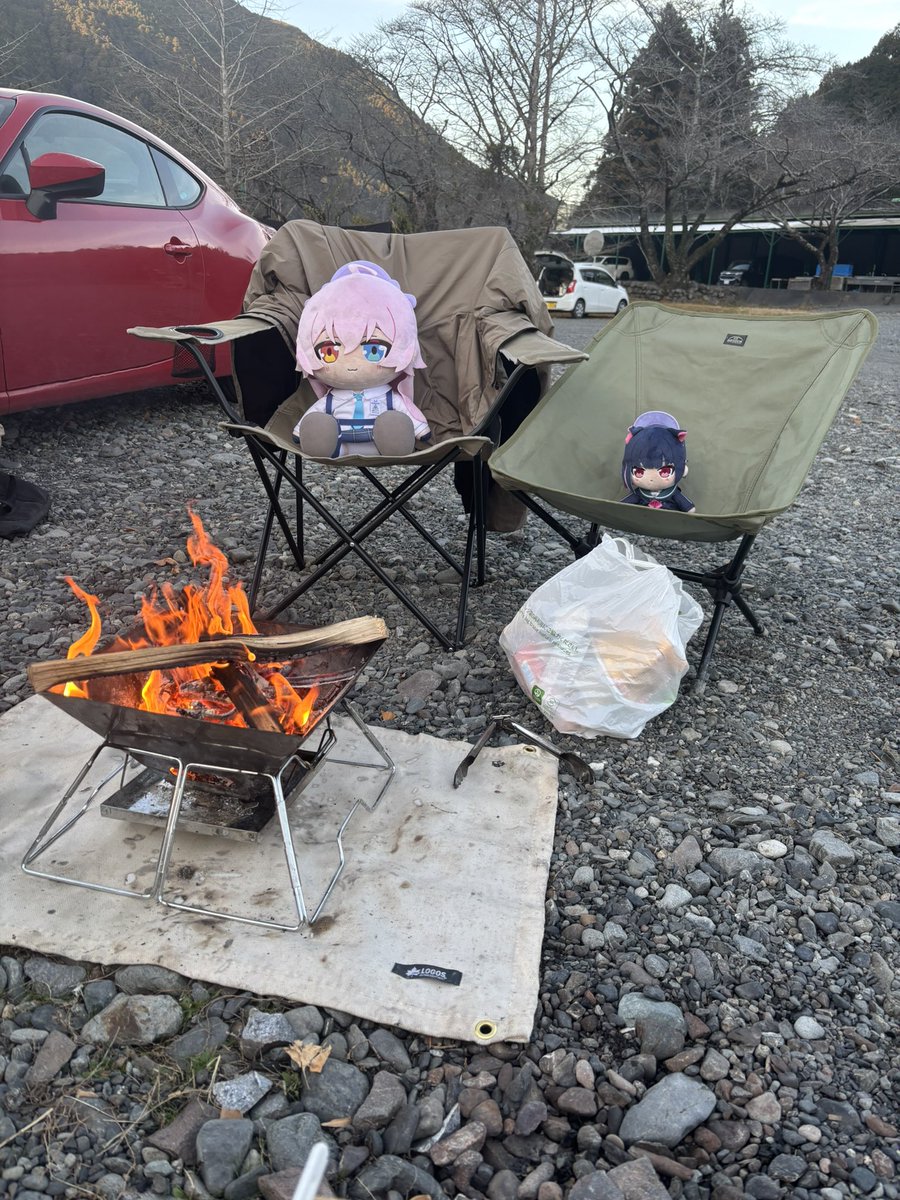 設営完了しました😼👍 東4のメ-49abでまってませう〜！ 売り子はホシノ