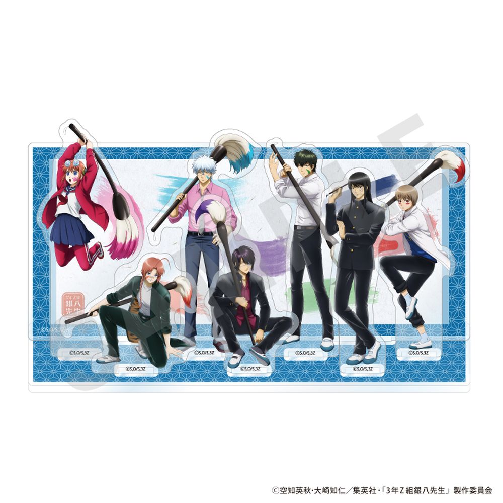 ☆新着☆ 【3年Z組銀八先生】 アクリルジオラマ アクリルパネル ポスト