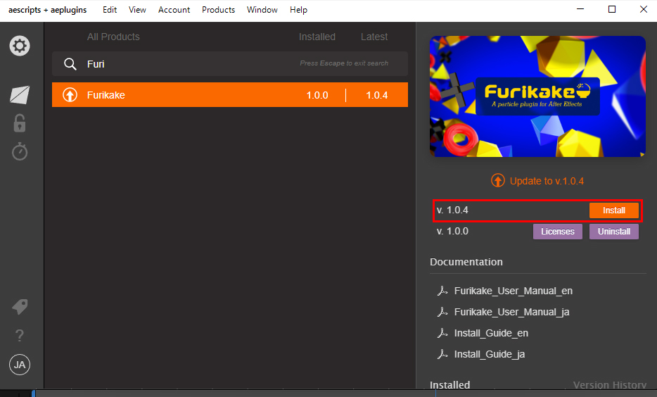 Furikake v1.0.4がリリースされました。

v1.0.0をご利用のお客様はManager Appよりv1.0.4をインストールしてご利用ください。

flashbackj.com/product/furika…

v1.0.4にはフレーム時間取得時の動作の改善とモーションブラーの動作改良・高速化等が含まれます。