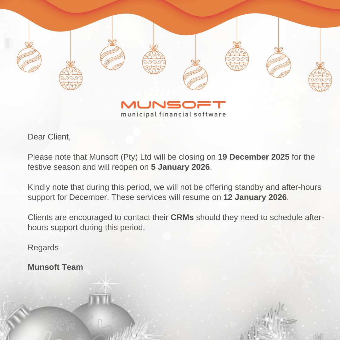 Munsoft tweet media