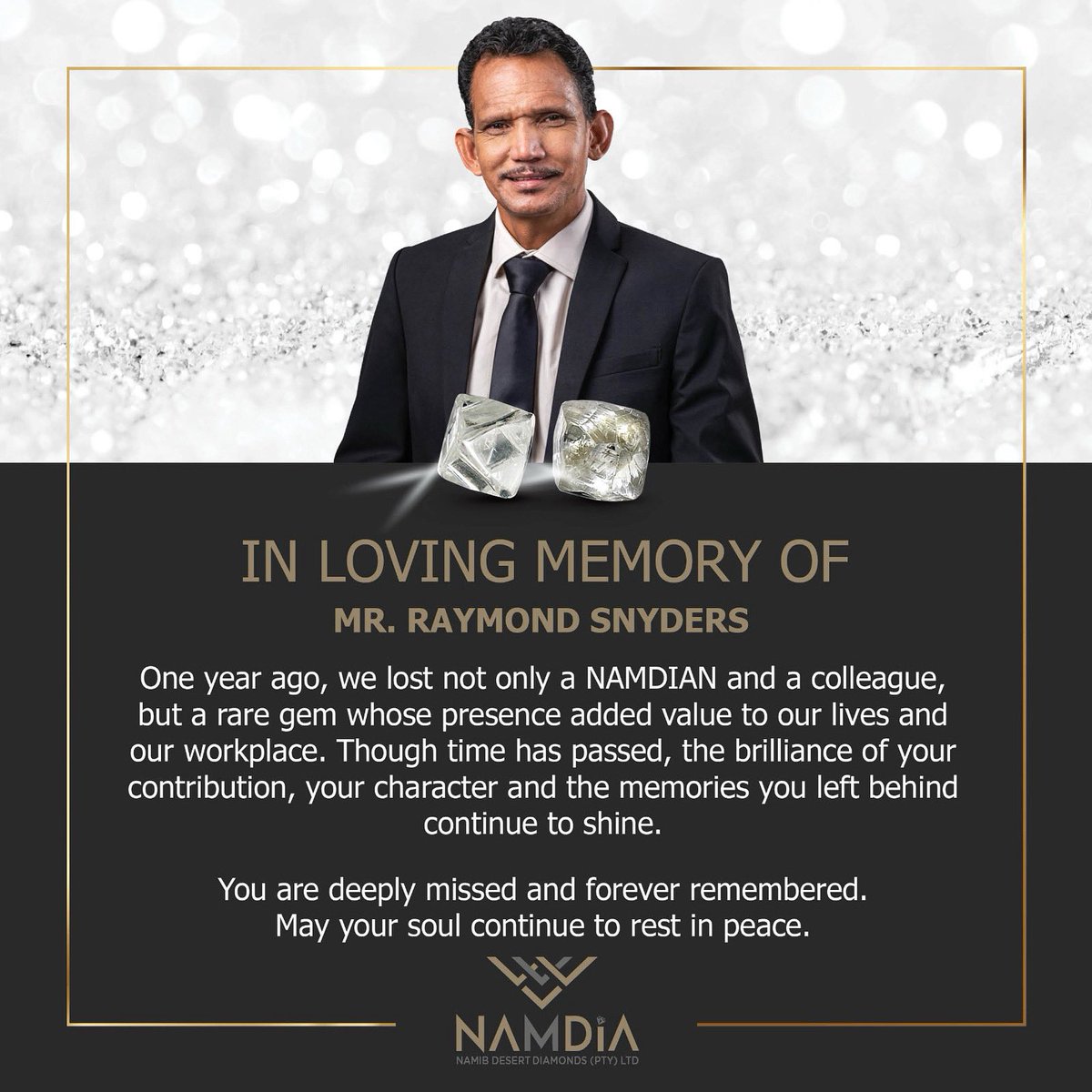 Namib Desert Diamonds tweet media