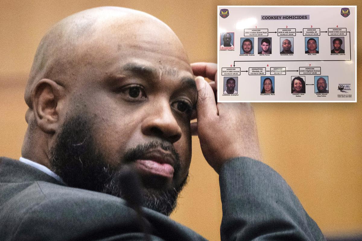 Arizona jury sentences man to death in string of killings in metro Phoenix during 2017 trib.al/QzB0Gtq