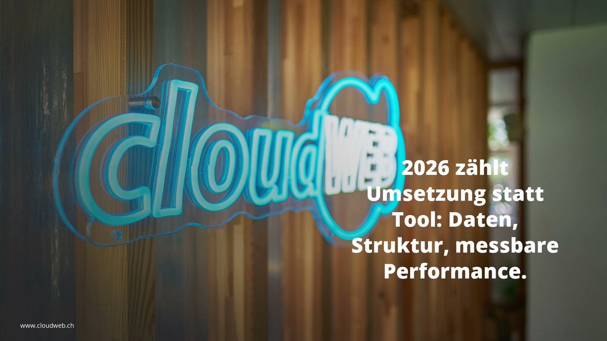cloudWEB_CH's tweet photo. Frohe Weihnachten und erholsame Feiertage. Danke für das Vertrauen in 2025.

2026 wird spannend, vor allem bei KI und Automatisierung. Entscheidend ist nicht das Tool, sondern die Umsetzung: saubere Daten, klare Struktur, messbare Performance.

#DigitalMarketing #Automatisierung https://t.co/cPEesEXFLG