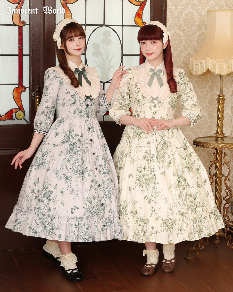 ⚜️2026SS Collection⚜️ 木漏れ日の中の鈴蘭ティアードワンピース