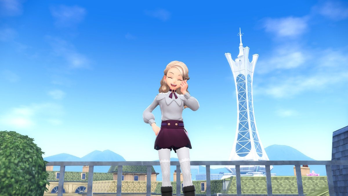 都会に染まりました。 #PokemonLegendsZA