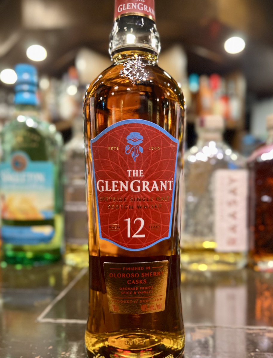 グレングラント12年シェリーカスクフィニッシュも入荷しました