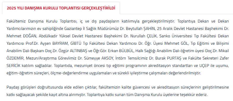 GAÜN Tıp Fakültesi tweet media