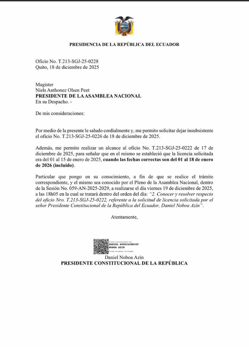 ramirogarciaf's tweet photo. Mi Presi se va 18 días de vacaciones, del 1 al 18 de enero, luego del 22 al 24 se nos va a Europa. Ya en términos reales da un poco lo mismo, igual acá no es que hace mucho tampoco. https://t.co/GdK7UxT5j2