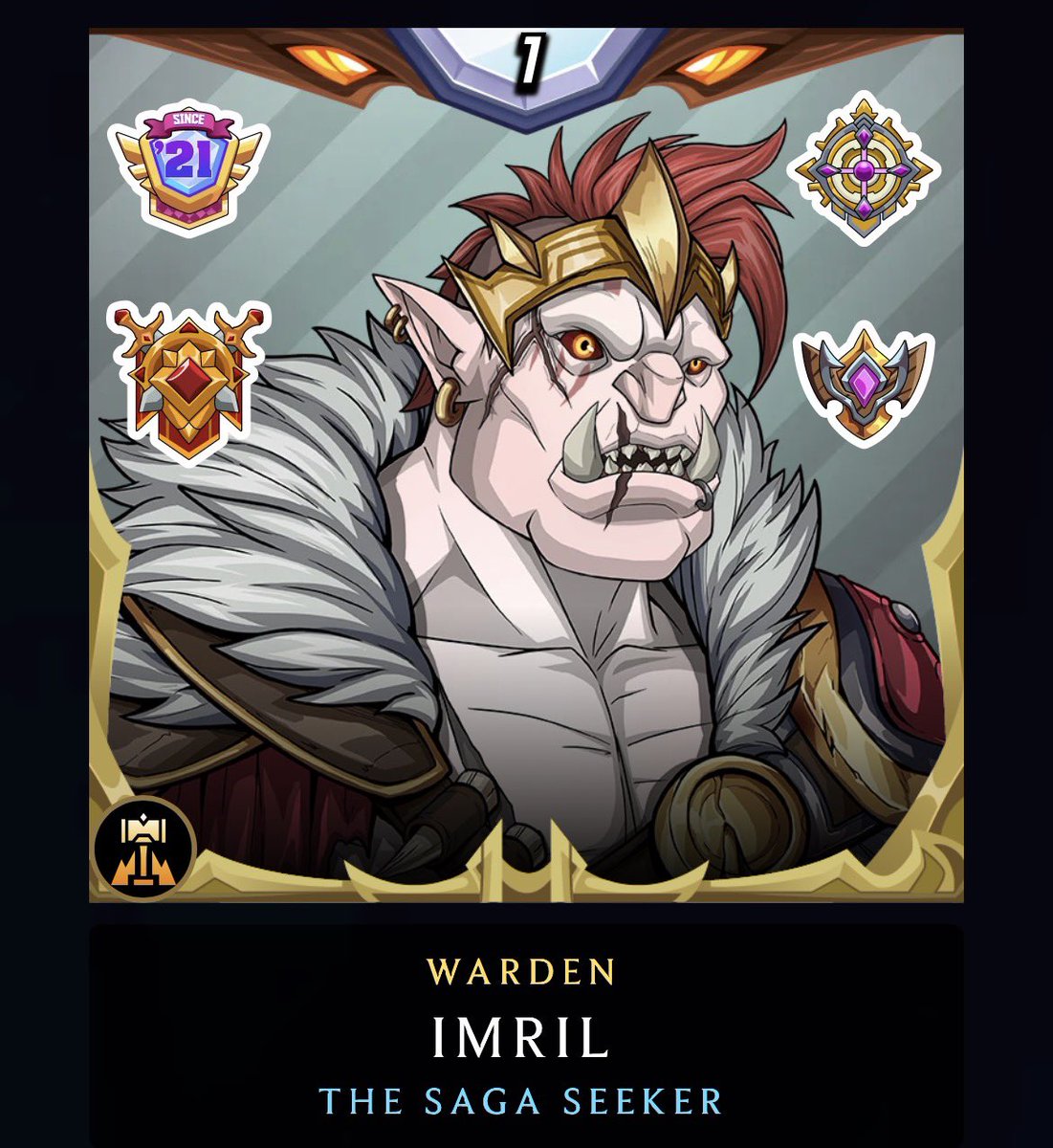 I’m the good Orc! 😂
This is a nice update from <a href="/splinterlands/">Splinterlands</a> 
#splinterlands $SPS