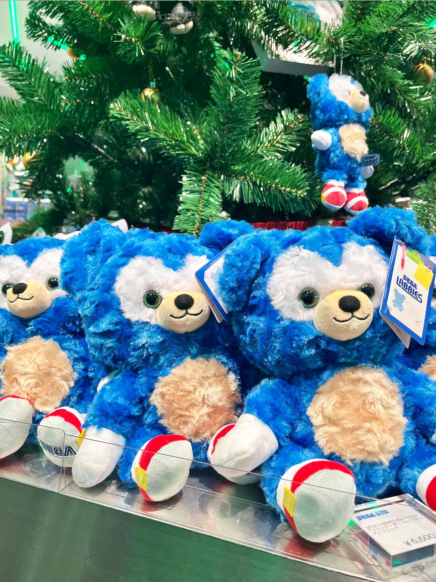 本日発売✨ セガ新ぬいぐるみシリーズ「SEGA LABBIES™（セガ ラビーズ
